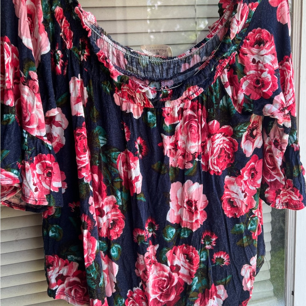 Floral Off-Shoulder Top